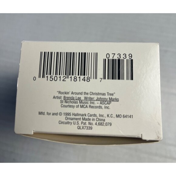 Hallmark Keepsake Ornament Magic Jukebox Party Light & Music Christmas 1996 - Picture 4 of 8